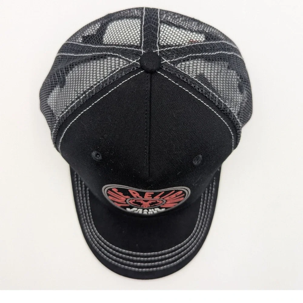 True‎ Religion Jet Black Buddha Face Trucker Hat Snapback Cap TR4234 New OS